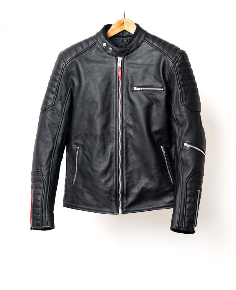 Blouson Cuir Lascar Garage Francais